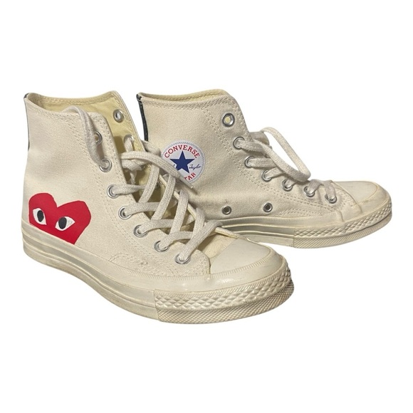 Converse x Comme des Garçons PLAY Chuck Taylor All Star High Top - Picture 1 of 7